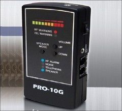 PRO-10G Cell Phone GPS Bug Detector Portable Camera Finder DEMO UNIT (Used Once)