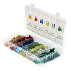120Pcs Car Medium Blade Fuse Assortment Assorted Kit Blade Auto Truck Automotive