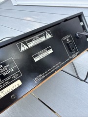 Vintage PIONEER SG-550 GRAPHIC EQUALIZER Japan Powers On