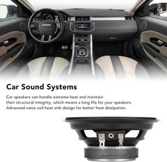 400W Car Subwoofer & 4 Inch Coaxial Speakers for Superior Sound