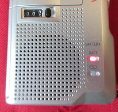 Sony M-650V Microcassette-Corder Handheld Voice Recorder Tapes Works Need Repair