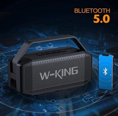 W-KING D9 Portable Loud Bluetooth Speaker 100W Max Waterproof Outdoor Speakers
