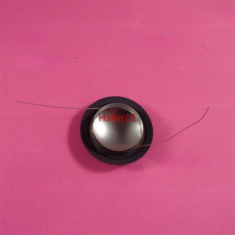 25.4mm Titanium Dome Tweeter Diaphragm Silk Edge 4/8Ω White Aluminum Former