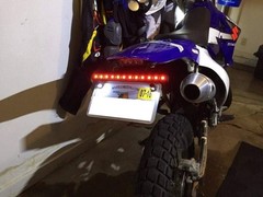 12V Xenon White 5730-SMD Bolt-On LED License Plate Lights Compat Style: Silver