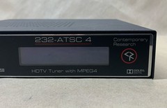 Contemporary Research HDTV TUNER With MPEG4 POWER TESTED