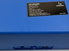 PARTS BASS JAXX VOX Speaker Portable Bluetooth Wireless Mini Speaker Blue 3W AUX
