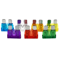 300Pcs Car Fuse Assortment Kit, 160 Mini Blade Fuses Automotive + 90 Standard Au