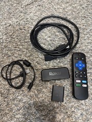 Roku Express 3710X Digital Streamer Analog Composite RCA Output HDMI USB Remote