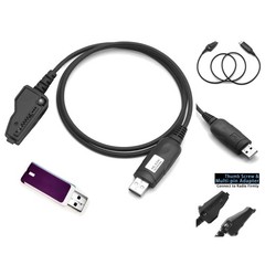 Lightweight 90cm USB 3-Pin Cable for Kenwood Radios – Easy Programming & Setup