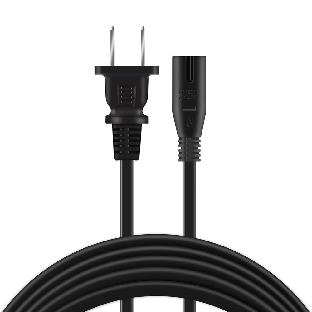 AC Power Cord for Xbox One S/X & Series X S, Sony PS4, PS5, PS4 Slim, PS3 Slim