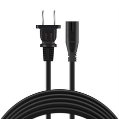AC Power Cord for Xbox One S/X & Series X S, Sony PS4, PS5, PS4 Slim, PS3 Slim