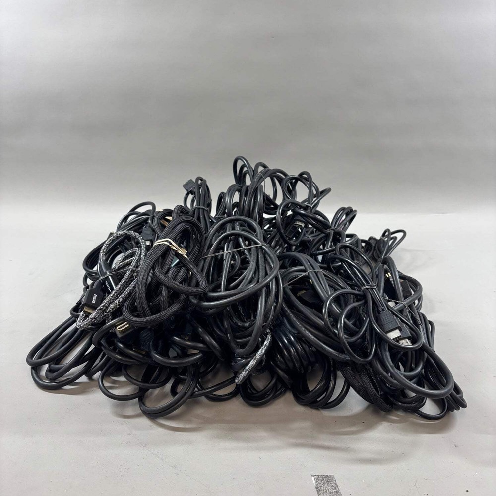 Lot of 40 HDMI Cords Various Sizes/Brands