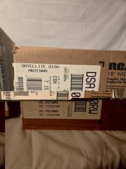 Vintage – RCA Standard Digital Receiver and 18″ Dish New Still in the Box