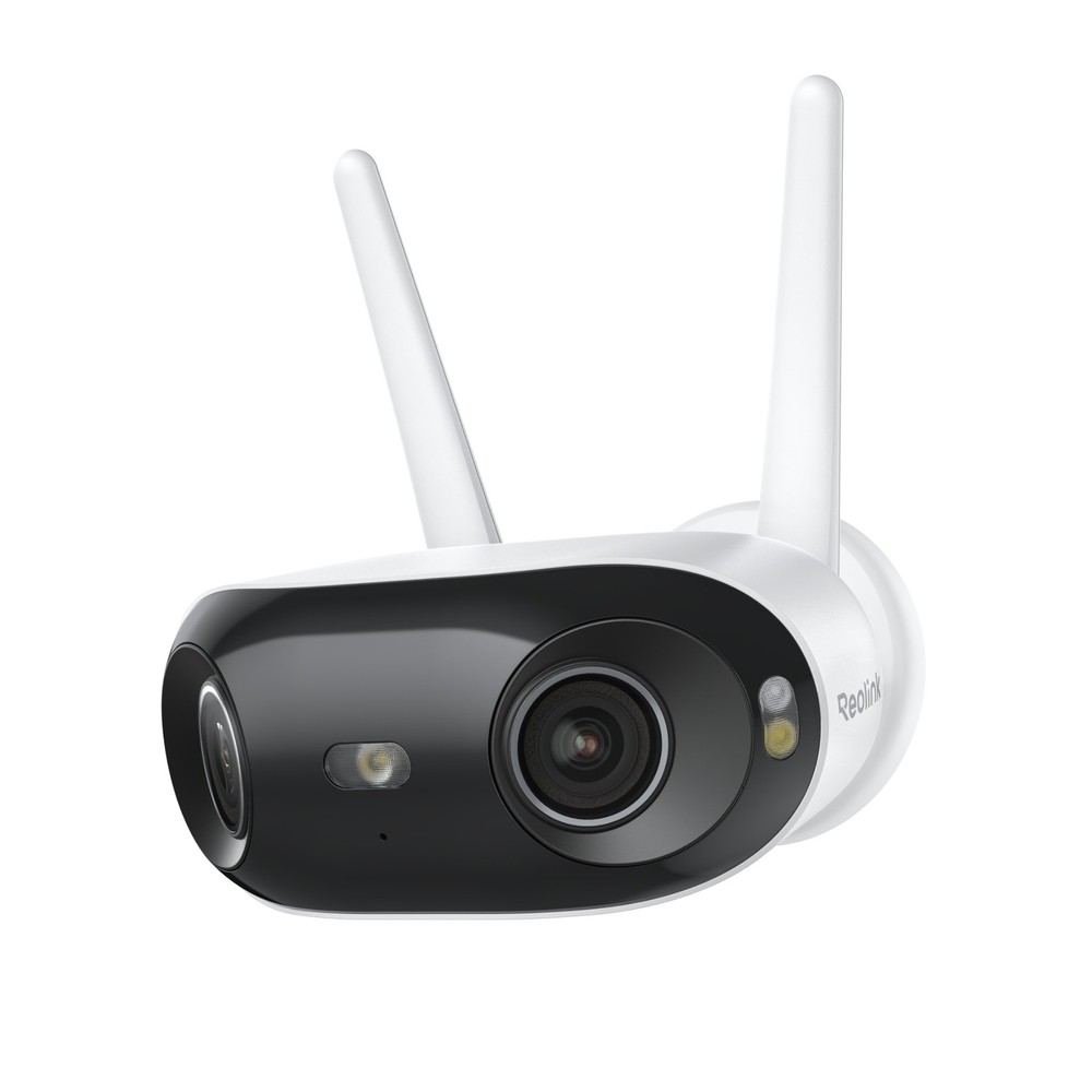Reolink Elite WiFi 8MP 4K Dual-Lens Plug-in Security Camera Color Night Vision