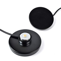 HYS NMO Mount Magnetic Base for Car Diameter: 90mm/ 3.54″, Black&silvery