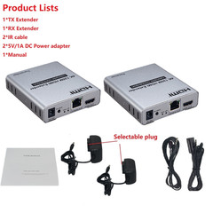 4K 120M HDMI Extender Cascade Connection over Cat5e/6 RJ45 Cable HDMI Splitter