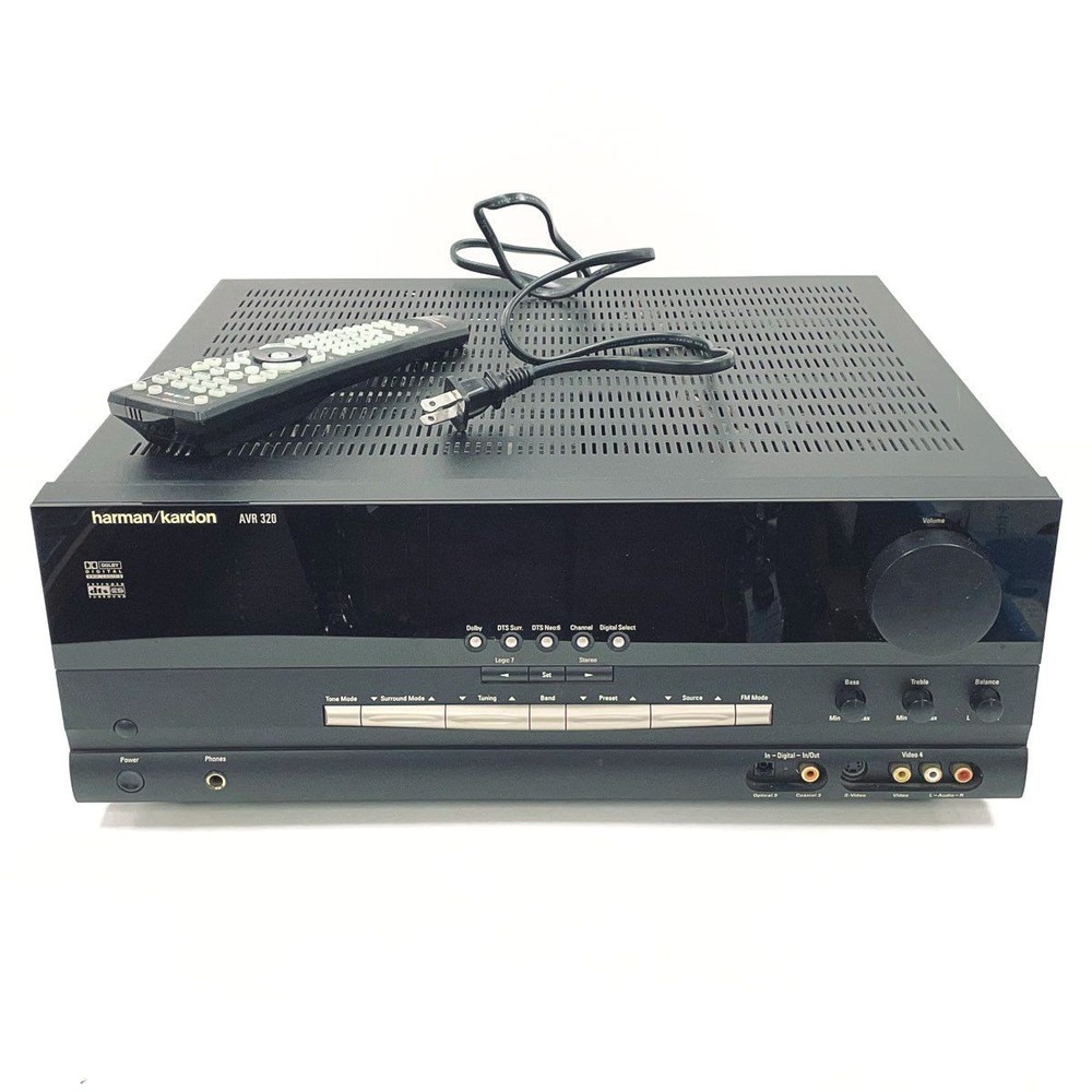 Harman/Kardon AVR 320 Home Theater Receiver With Rmt – TESTED