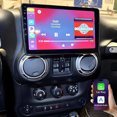 For Jeep Wrangler 2007-2017 Android 15 Car Radio Stereo Touch Screen Carplay GPS