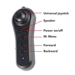 Electric Chair Joystick Controller 50A High Current Magnetic Brake – Universal