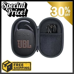 “JBL Clip 5 Portable Bluetooth Speaker Case, Waterproof, Black | For Home & Outd