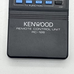 Original OEM Kenwood Remote Control RC-126 For Stereo Receiver Corroded Works￼