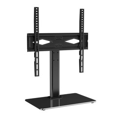 TV Stand Mount Swivel Universal 32″-55″ TVs Adjustable Height Heavy Duty