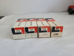 LOT 4 ITT 12D4, 15BD11, 17BR3, 17JZ8 (LINDAL) ELECTRONIC TUBES