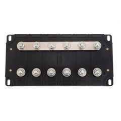 BOJACK 6-Way ANL Fuse Holder for ANL Bolt-on Fuse Pack of 1 BANL-B6