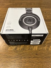 Audio-Technica ATH-M50x Professional Monitor Headphones w/Box – None More Black!