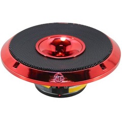 Audiopipe Pair of 8″ 200W RMS 4 Ohm Red EyeCandy Compression Loud Speakers
