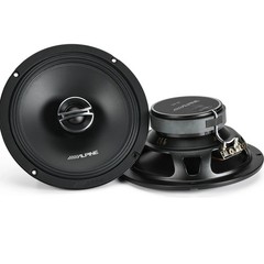 Alpine DM-65-G 50W RMS DM-Series 6.5″ Coaxial 2-Way Speaker Set with Grilles