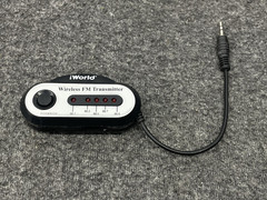iWorld Wireless FM Transmitter for iPod iPhone MP3 3.5mm Jack Car Adapter / AAA