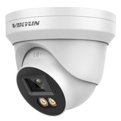 VIKYLIN 8MP 4K Full Color Night Vision IP Camera Built-in Microphone IP67 WDR