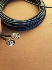 US MADE RG-58 TNC Male to BNC Male Coaxial Cable 50 Ohms lot