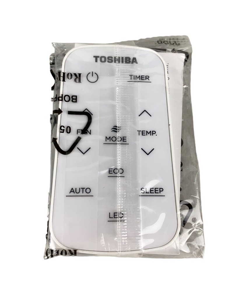 Toshiba RG15C/E OEM Original Air Conditioner AC Replacement Remote Control White