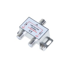 2-Way TV Coaxial Cable Splitter 5-2300MHz For RG6 RG59 TV Antenna Coax Adapter