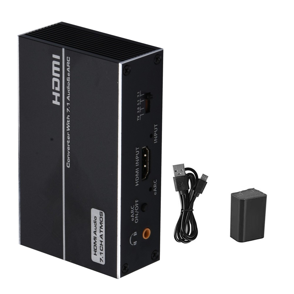 4K 1 In 1 Out 120Hz HDR HDMI Splitter Audio Converter HDMI 2.0 Audio Extractor