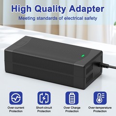 2A Adapter Charger For Caroma 560W P6 48V Lithium-ion Battery