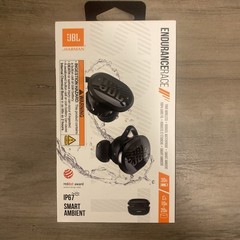 JBL Endurance Race True Wireless Headphones IP67 Smart Ambient-New-