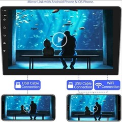 [2G+32G] Car Radio for Toyota Vios Yaris 2007-2012, 9 inch Android 14 Touch S…