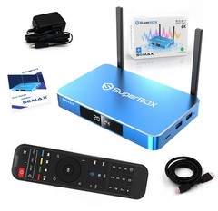 SuperBox S6Max TV BOX Support Authorized Distributor Same Day Shipping Send Gift