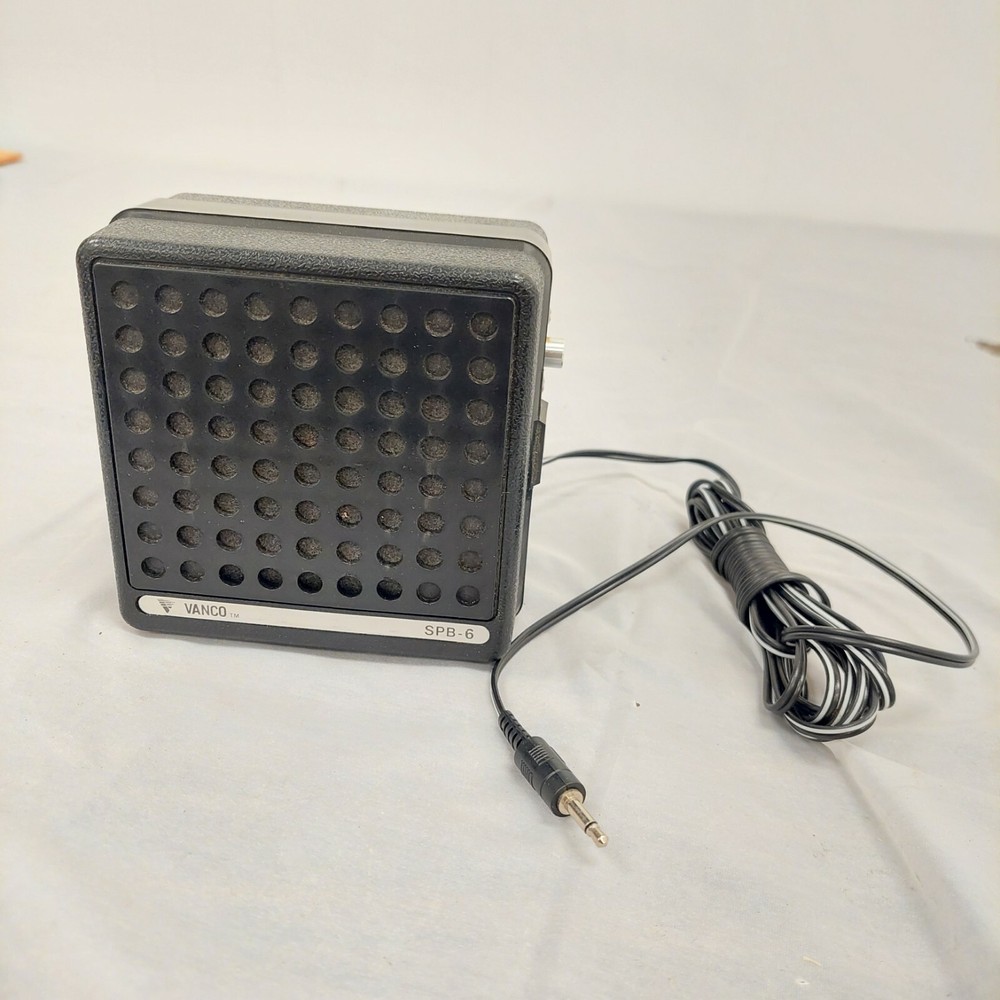 VANCO SPB-6 SUNVISOR CB RADIO EXTERNAL SPEAKER excellent condition