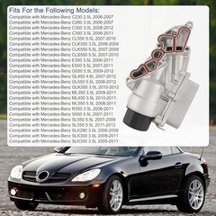 Engine Oil Filter Housing w/Cooler Assembly Compatible with Mercedes Benz W203