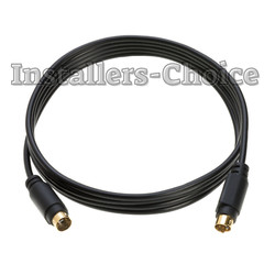 6ft 12ft 25ft S-Video Cable Male To Male For Monitor VCR Gold Plated 4 Pin lot