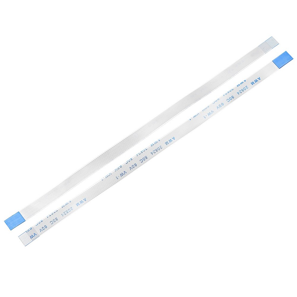 5Pcs Flexible Flat Cable 10 Pins 0.5mm Pitch 150mm FPC FFC Ribbon Cable B Type