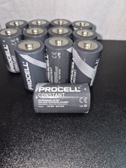 Procell D Alkaline Batteries 1.5V PC1300 Low Drain Devices MAR 2035 Expiry