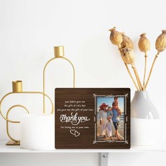 PSBGPC Thank You for Loving Me As Your Own Picture 4×6 inches, wood