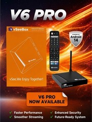 vSeeBox V6 Pro | Brand New | Authorized Seller | FREE SHIPPING