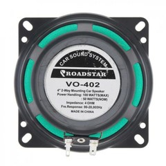 VO-402 PAIR 4” 100W 2 Way Car Door Mount Audio HiFi Coaxial Speakers 90Hz-20KHz
