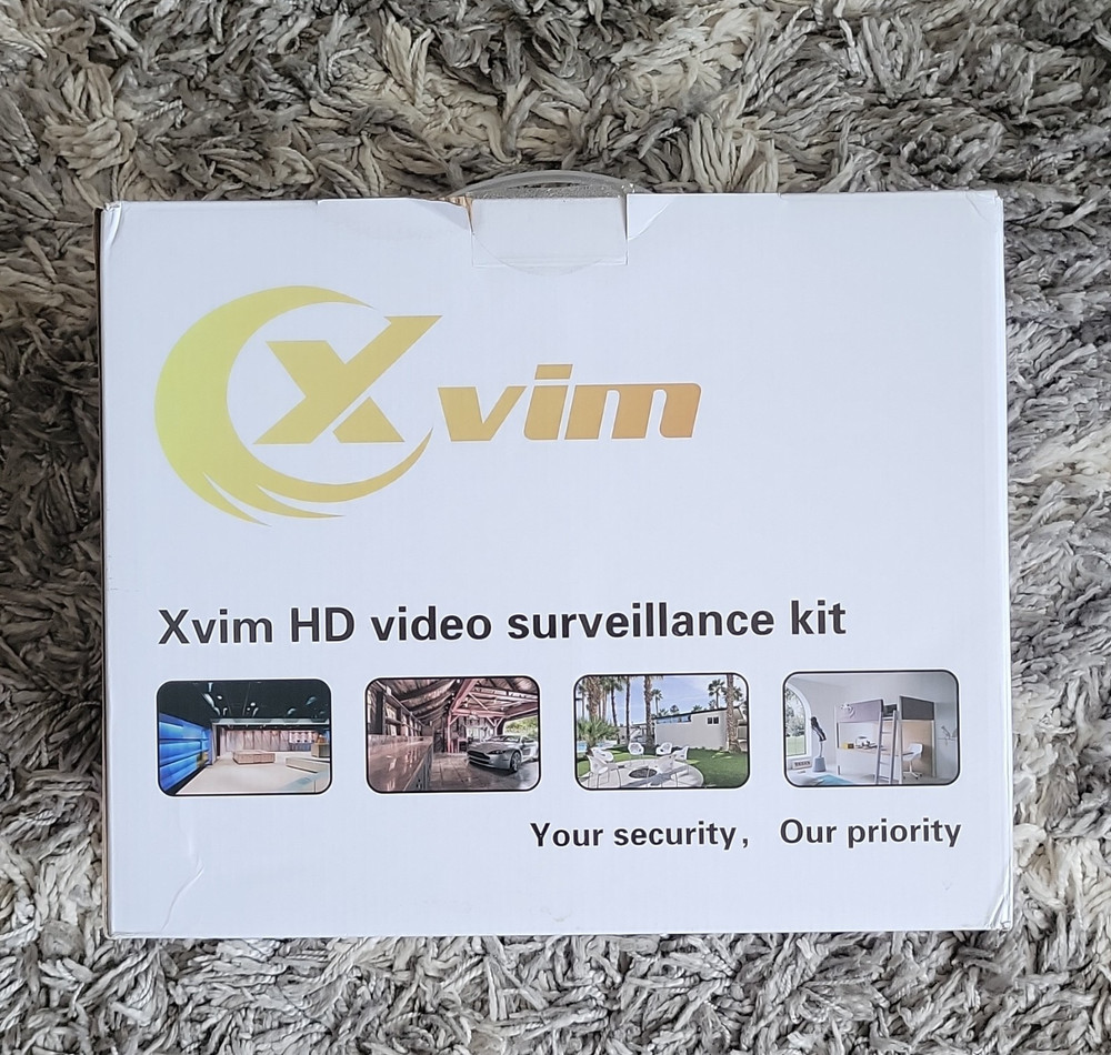XVIM 1080P AHD 4-Camera DVR Complete System Night Vision BNC US-D8-4AHD7